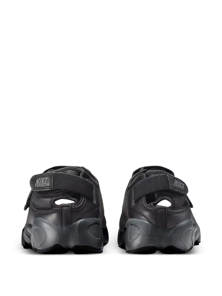 Nike Air Rift Strap Trainers — Black — Size US M 3.5 - US W 5 — Back View