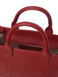 Mc2 Saint Barth Midi Vanity Embossed Leather Tote Bag — Same as shown — Size One Size — Top View