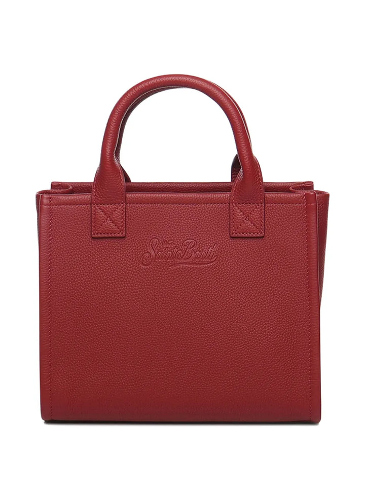 Mc2 Saint Barth Midi Vanity Embossed Leather Tote Bag — Same as shown — Size One Size — Side View