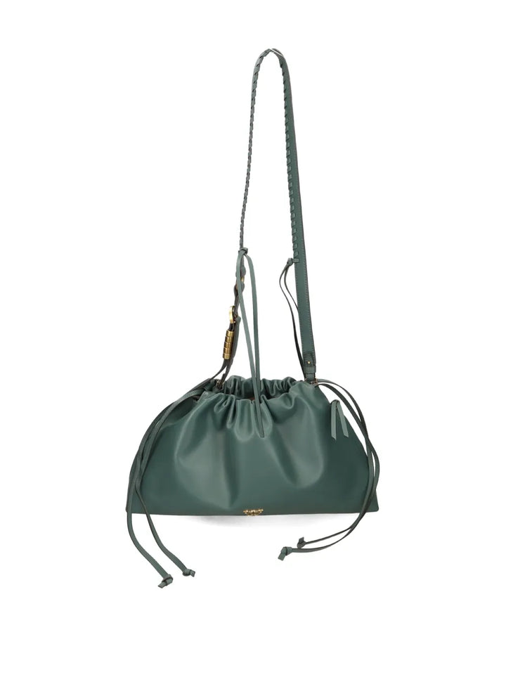 Pinko Drawstring Fastening Shoulder Bag — Same as shown — Size One Size — Back View
