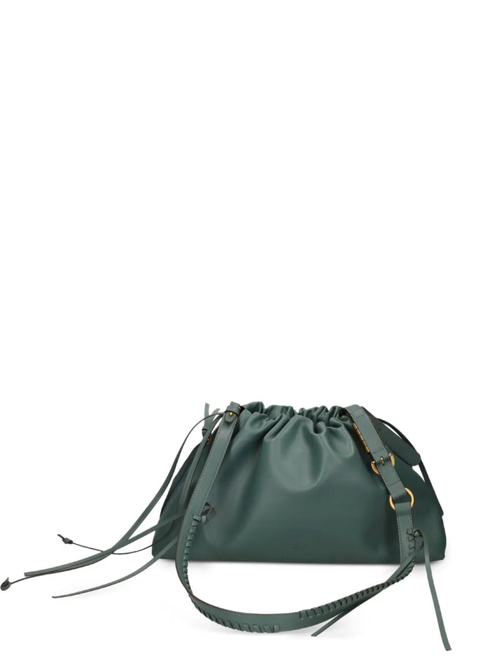 Pinko Drawstring Fastening Shoulder Bag — Same as shown — Size One Size — Top View