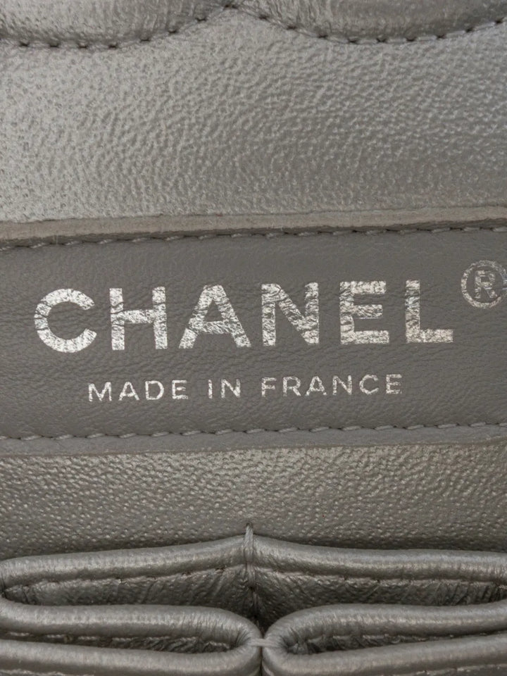 Chanel Pre Owned 2017 2018 Medium Classic Iridescent Caviar Double Flap Shoulder Bag — Same as shown — Size One Size — Lifestyle View