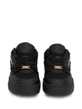 Plein Sport Apollo-1 Lace-Up — Black — Size US M 3.5 - US W 5 — Back View