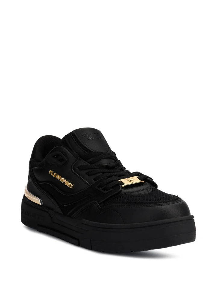 Plein Sport Apollo-1 Lace-Up — Black — Size US M 3.5 - US W 5 — Side View