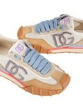 Dolce & Gabbana Logo-Detail — Beige — Size US M 3.5 - US W 5 — Top View