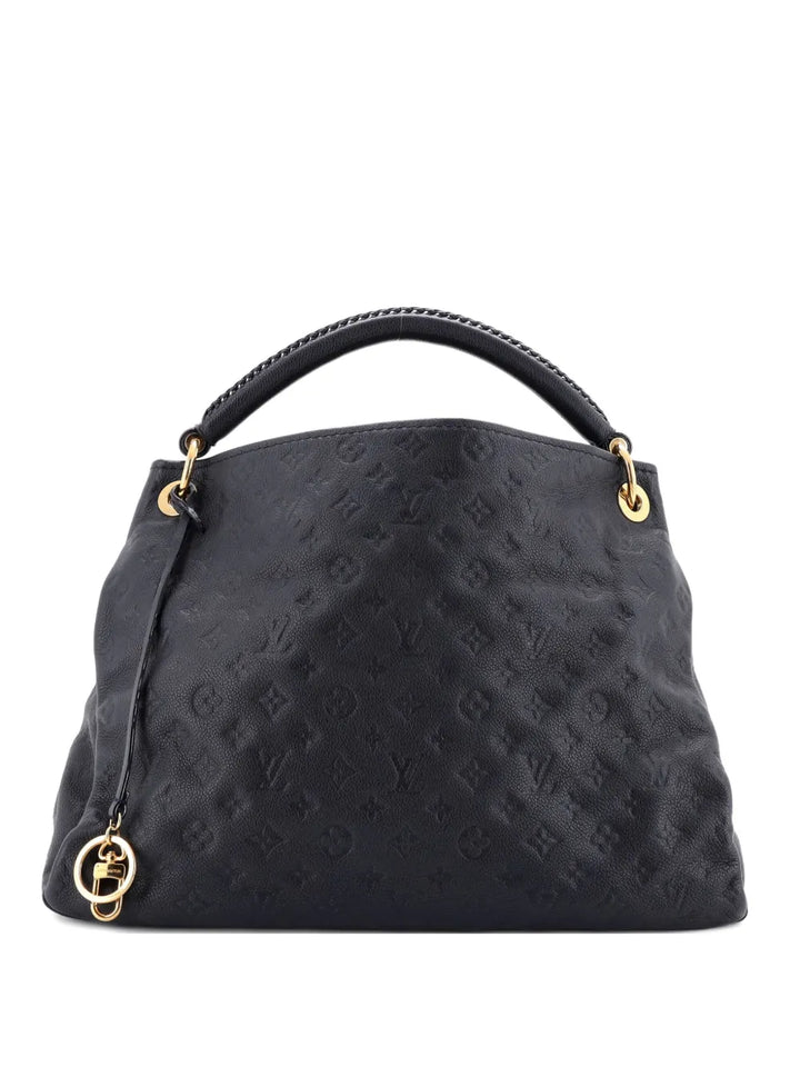 Louis Vuitton Pre Owned Artsy Handbag Monogram Empreinte Leather Mm Hobo Bag — Same as shown — Size One Size — Front View