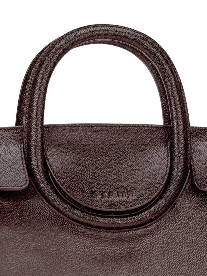 Staud Mini Maude Top Zip Shoulder Bag — Same as shown — Size One Size — Detail View