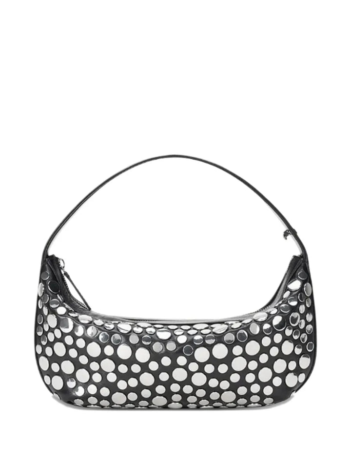 Staud Demy Studded Shoulder Bag — Same as shown — Size One Size — Front View