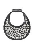 Staud Goodnight Moon Studded Shoulder Bag — Same as shown — Size One Size — Back View