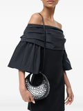 Staud Goodnight Moon Studded Shoulder Bag — Same as shown — Size One Size — Side View