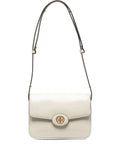 Tory Burch Robinson Spazzolato Adjustable Strap Shoulder Bag — Same as shown — Size One Size — Front View