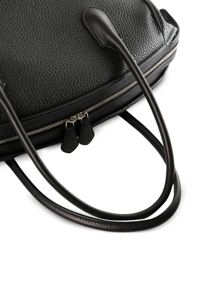 The Row Leather Tote Bag — Same as shown — Size One Size — Back View