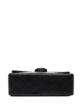 Chanel Pre Owned 1989 1991 Square Quilted Lambskin Single Flap Shoulder Bag — Same as shown — Size One Size — Top View