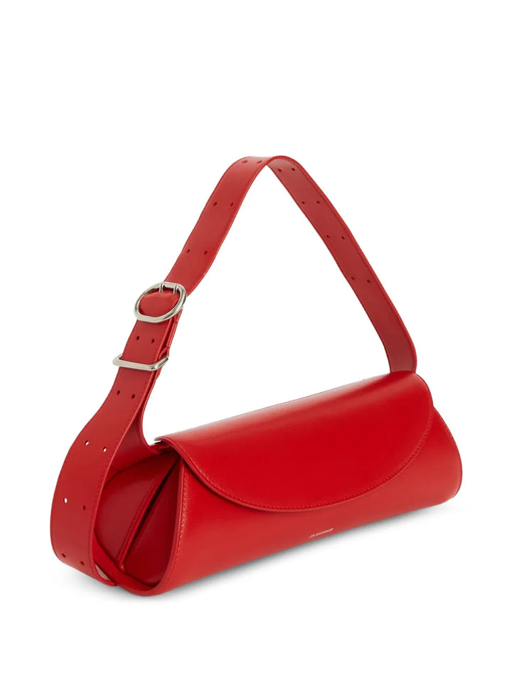 Jil Sander Small Cannolo Shoulder Bag — Same as shown — Size One Size — Side View