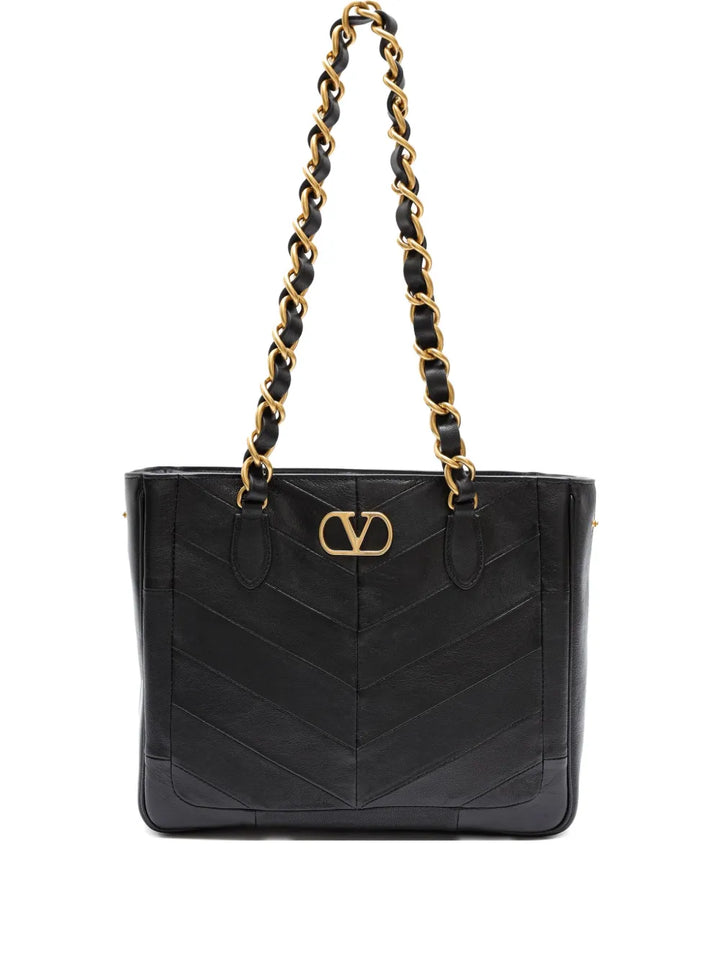 Valentino Garavani Leather Shoulder Bag — Same as shown — Size One Size — Front View