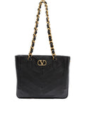 Valentino Garavani Leather Shoulder Bag — Same as shown — Size One Size — Front View