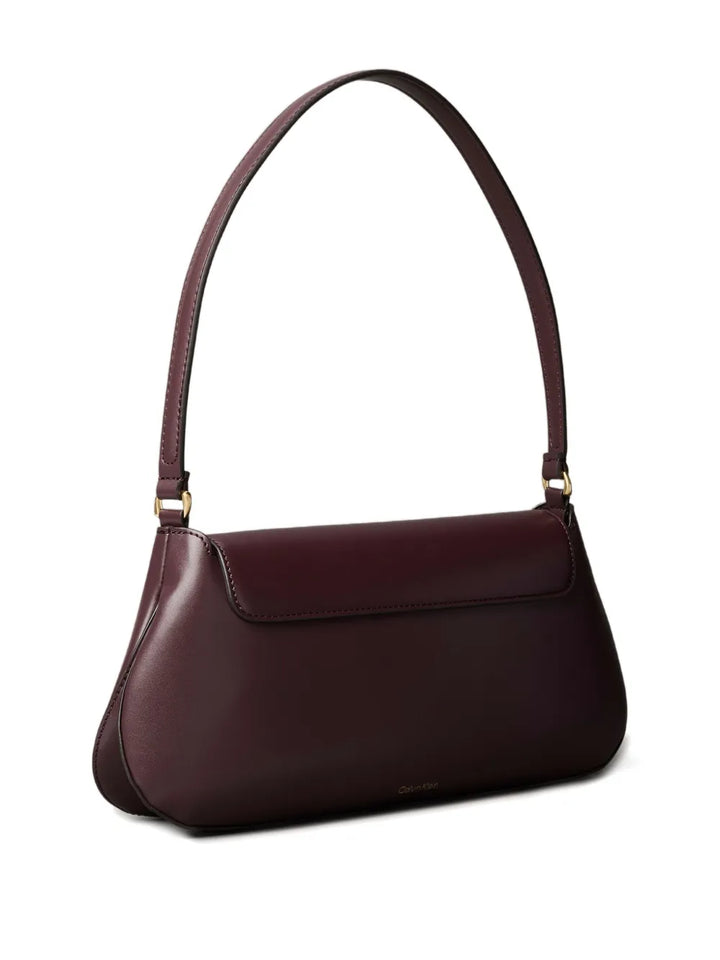 Calvin Klein Top Flap Shoulder Bag — Same as shown — Size One Size — Side View