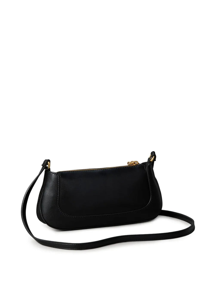 Calvin Klein Zip Charm Shoulder Bag — Same as shown — Size One Size — Side View