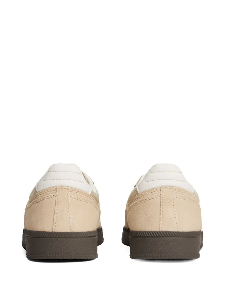 Tommy Hilfiger The Greenwich Leather — Beige — Size US M 3.5 - US W 5 — Back View