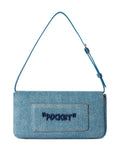 Off White Jitney 07 Denim Arrow Bag — Same as shown — Size One Size — Side View