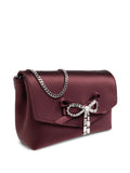 Jimmy Choo Mini Bow Detail Shoulder Bag — Same as shown — Size One Size — Back View