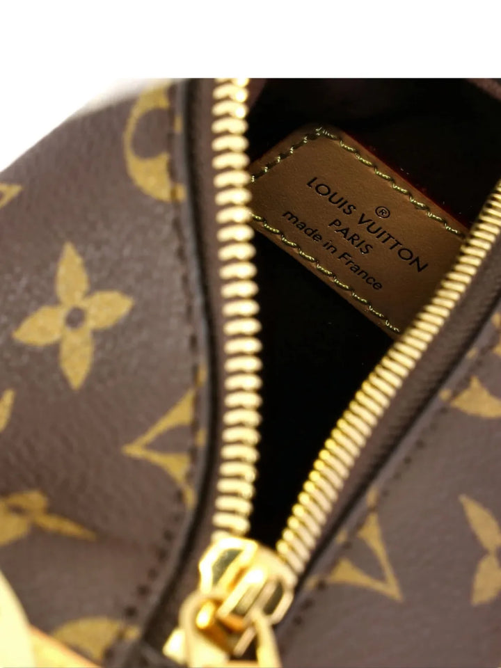 Louis Vuitton Pre Owned Side Trunk Handbag Monogram Canvas Pm Shoulder Bag — Same as shown — Size One Size — Detail View