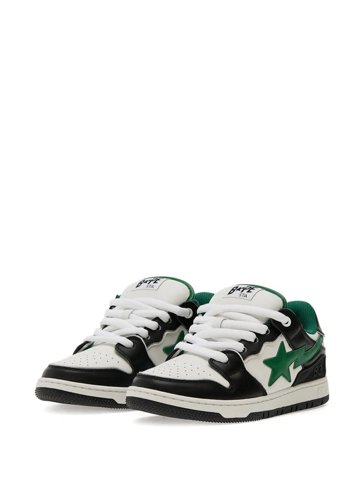 A Bathing Ape?Sk8 Sta Sneakers — Black — Size US M 3.5 - US W 5 — Side View