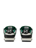 A Bathing Ape?Sk8 Sta Sneakers — Black — Size US M 3.5 - US W 5 — Back View