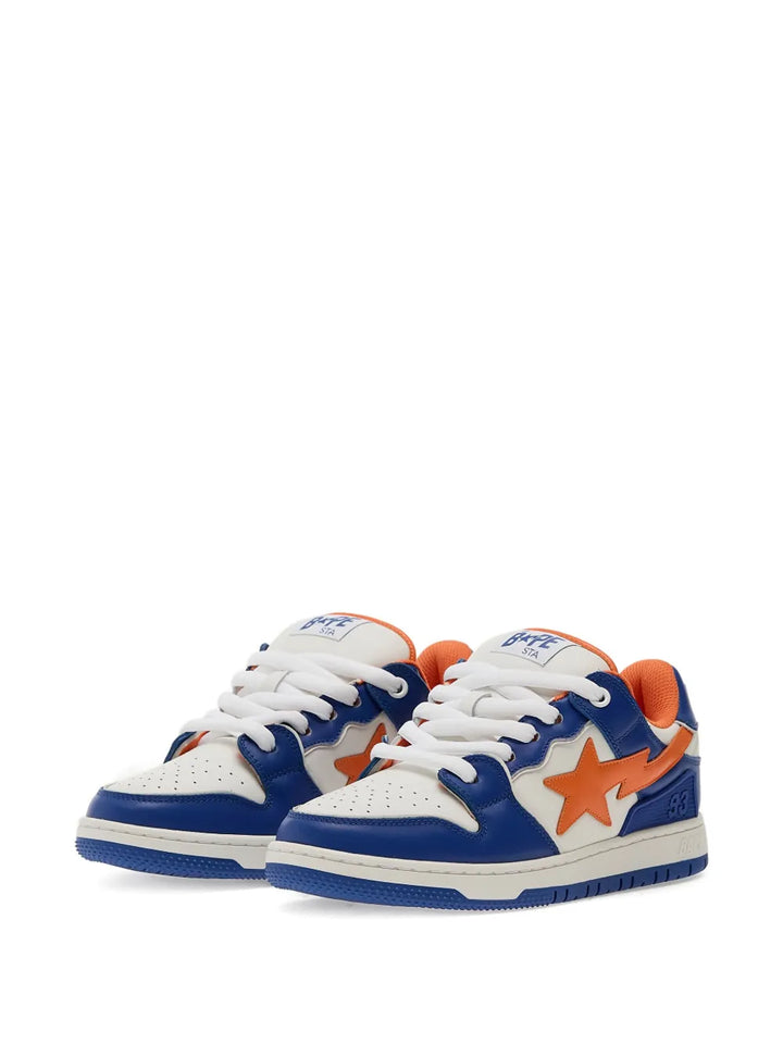 A Bathing Ape?Sk8 Sta 1 M2 Sneakers — Blue — Size US M 3.5 - US W 5 — Side View