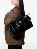 Roberto Festa Large Emeralda Buckle Detail Shoulder Bag — Same as shown — Size One Size — Side View