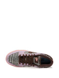 Nike X Harris Tweed Dunk Low — Purple — Size US M 3.5 - US W 5 — Detail View