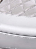 Chanel Pre Owned Gabrielle Quilted Metallic Aged Calfskin Small Hobo Bag — Same as shown — Size One Size — Detail View