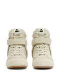 ISABEL MARANT High-Top — Beige — Size US M 3.5 - US W 5 — Top View