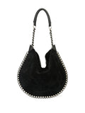 Isabel Marant Oskan Soft Studded Shoulder Bag — Same as shown — Size One Size — Back View