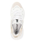 Patrizia Pepe Cutout Panelled — White — Size US M 3.5 - US W 5 — Top View