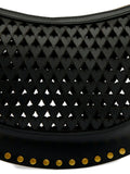 Isabel Marant Oskan Moon Leather Shoulder Bag — Same as shown — Size One Size — Detail View