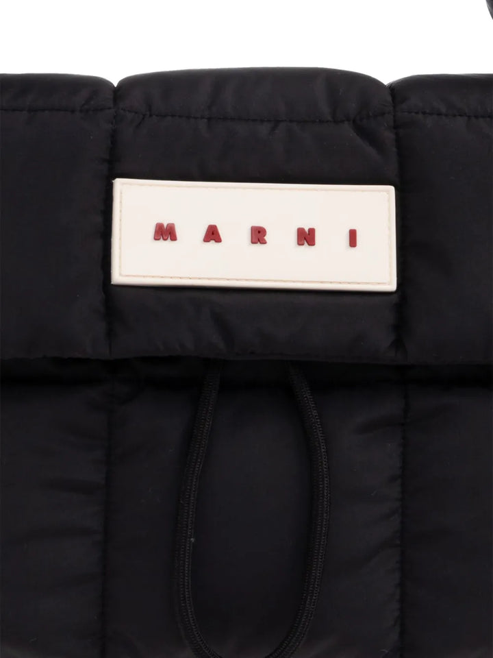 Marni Logo Patch Shoulder Bag — Same as shown — Size One Size — Top View