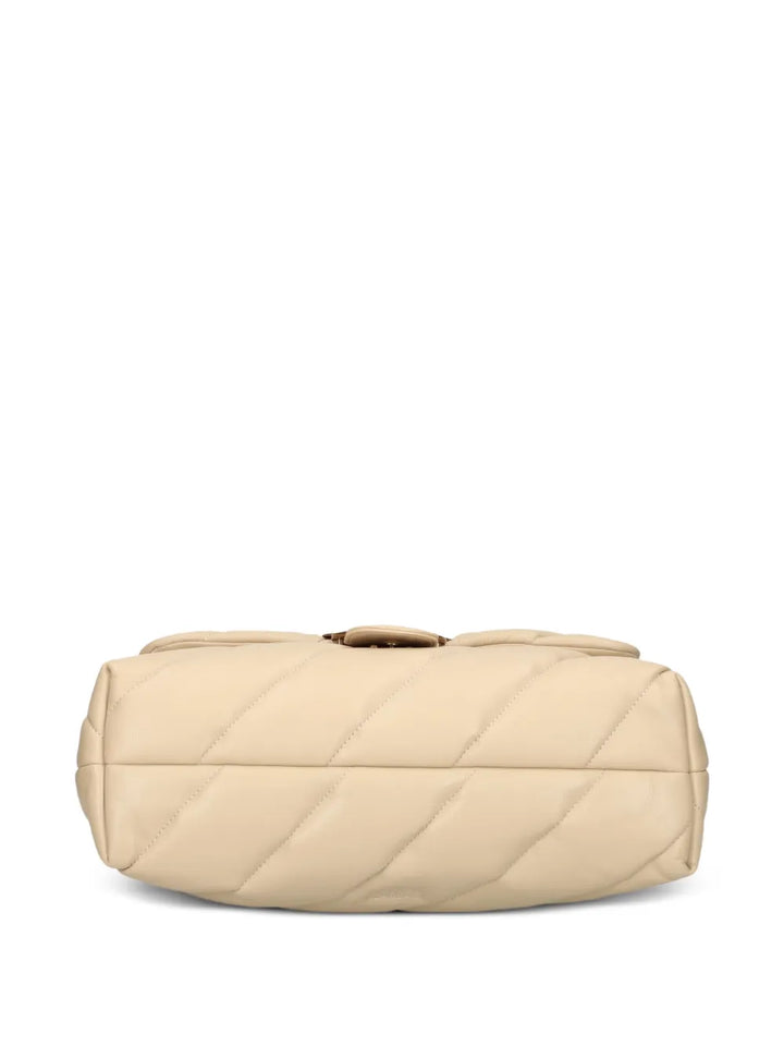 Pinko Medium Love Puff Chain Strap Shoulder Bag — Same as shown — Size One Size — Top View