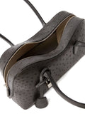 Stella Mccartney Ryder Ostrich Effect Padlock Shoulder Bag — Same as shown — Size One Size — Detail View