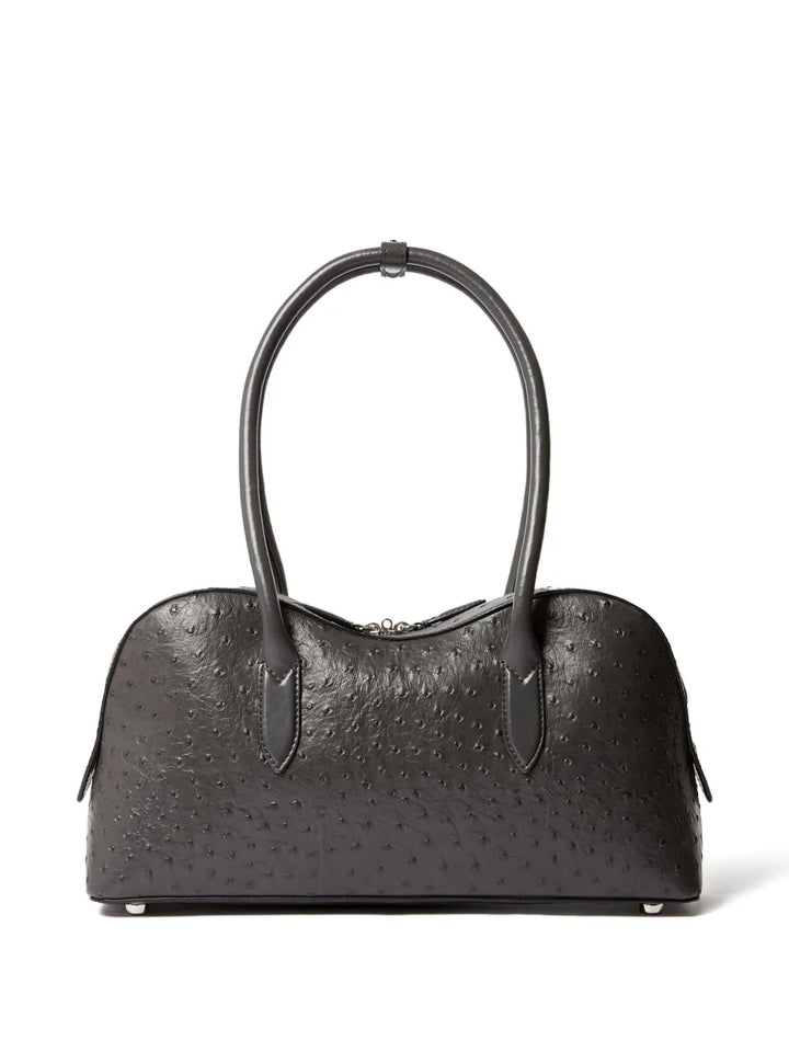 Stella Mccartney Ryder Ostrich Effect Padlock Shoulder Bag — Same as shown — Size One Size — Side View