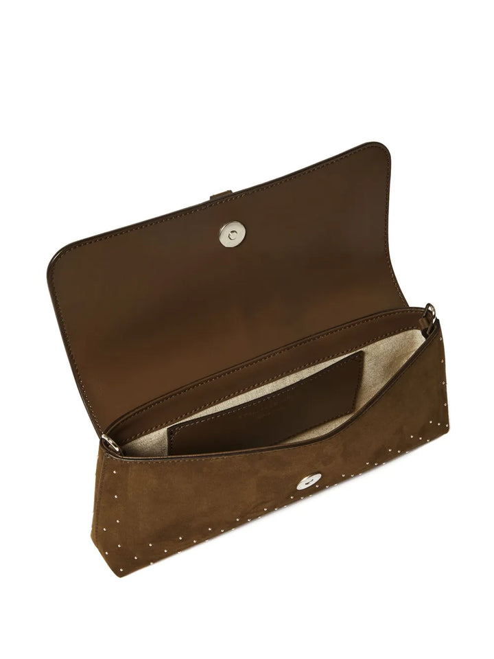 Stella Mccartney Studded Lock Shoulder Bag — Same as shown — Size One Size — Top View