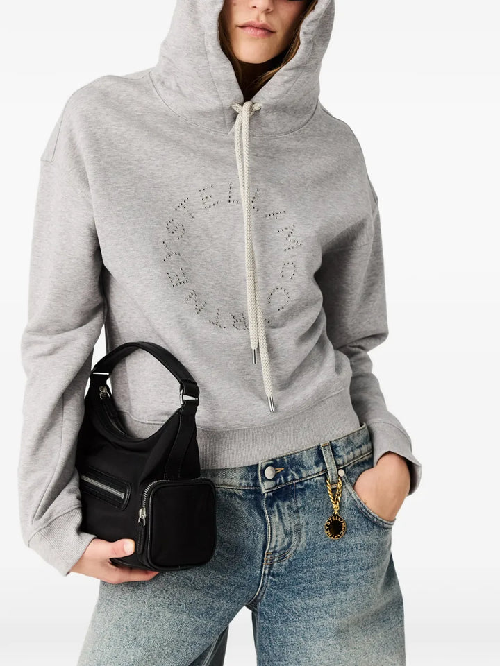 Stella Mccartney Zip Pocket Shoulder Bag — Same as shown — Size One Size — Side View