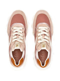Hogan Hyperactive Lace-Up — Pink — Size US M 3.5 - US W 5 — Back View