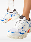 Heron Preston Block Stepper Lace-Up — White — Size US M 3.5 - US W 5 — Detail View