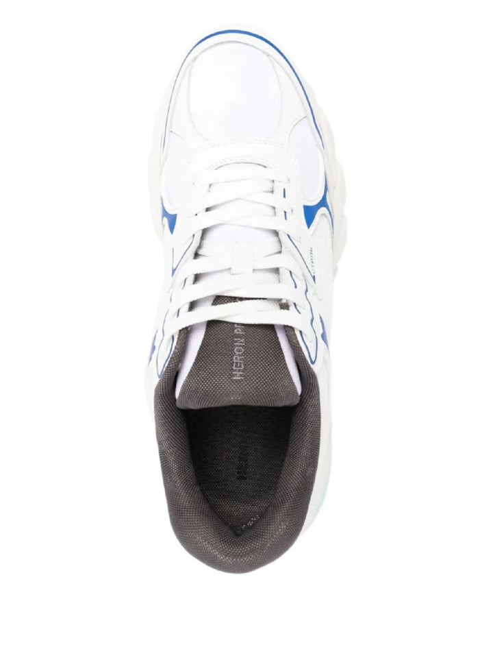 Heron Preston Block Stepper Lace-Up — White — Size US M 3.5 - US W 5 — Back View