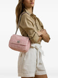Lauren Ralph Lauren Sophee Straw Chain Strap Shoulder Bag — Same as shown — Size One Size — Side View