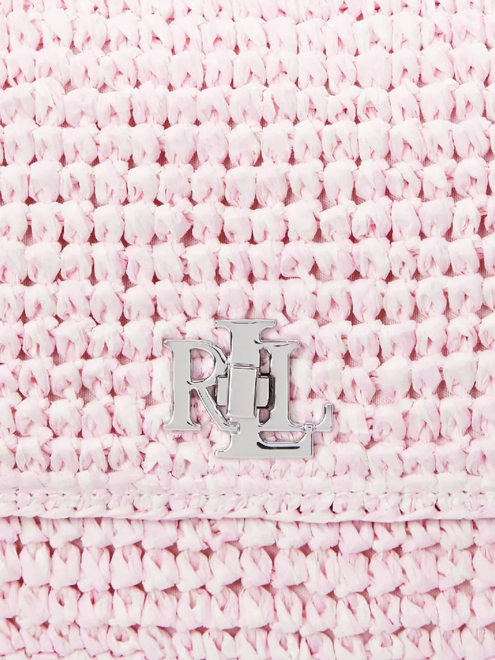 Lauren Ralph Lauren Sophee Straw Chain Strap Shoulder Bag — Same as shown — Size One Size — Detail View