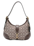 Coach Hamptonspatterned Buckle Shoulder Bag — Same as shown — Size One Size — Front View