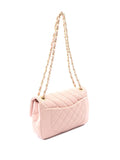 Chanel Pre Owned 2021 2025 Cc Quilted Lambskin Front Pocket Single Flap Shoulder Bag — Same as shown — Size One Size — Back View