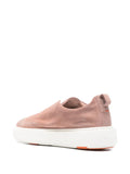 Santoni Suede — Pink — Size US M 3.5 - US W 5 — Back View